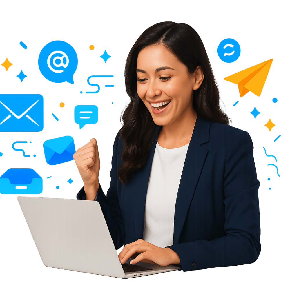 Brisbane AI email chatbot replying to a customer message, booking a time and sending a confirmation.
